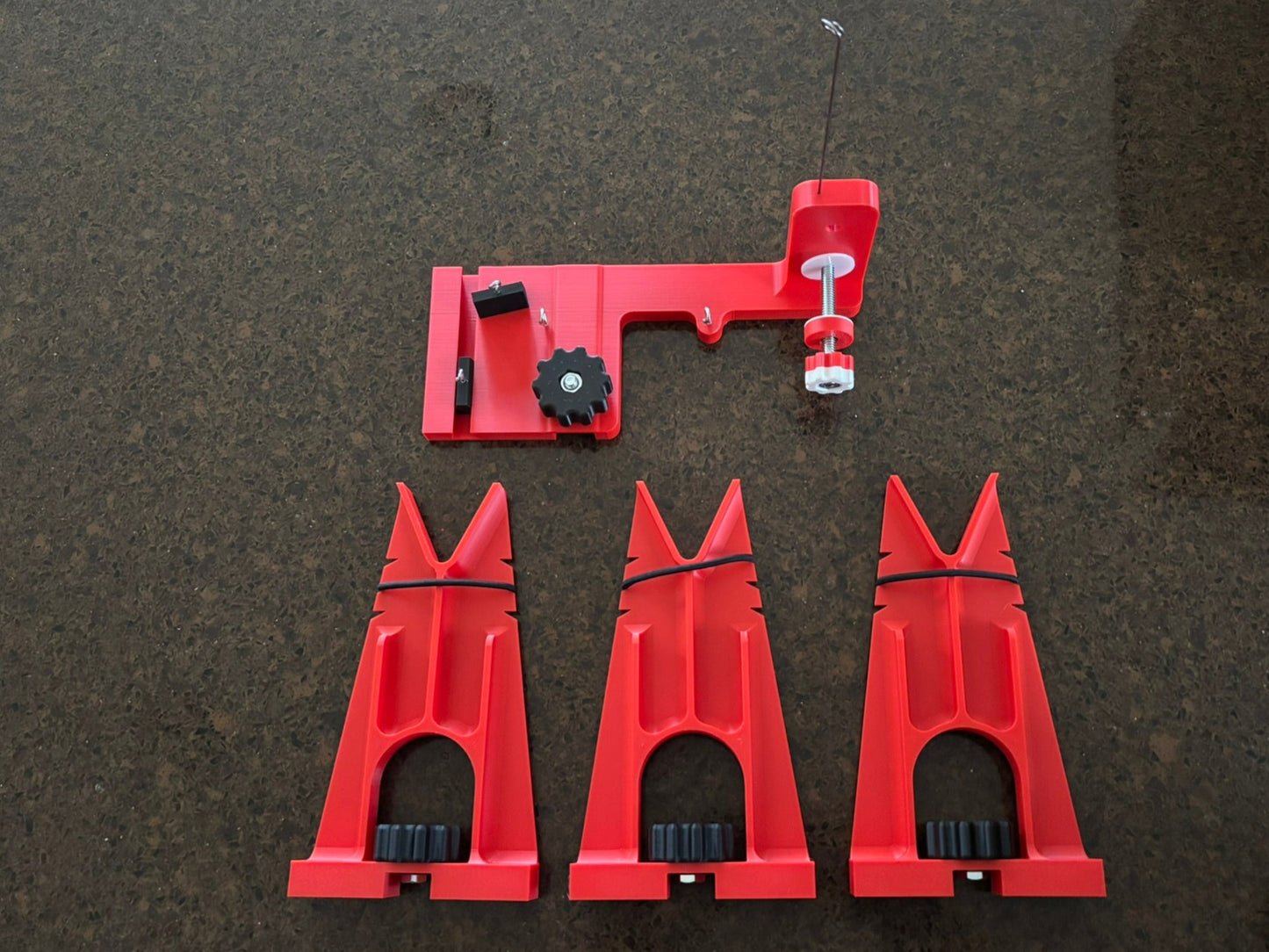 Rod Hand Wrapping Station - Dual Spool