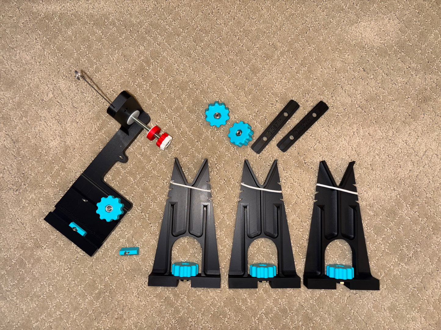 Rod Hand Wrapping Station - Dual Spool