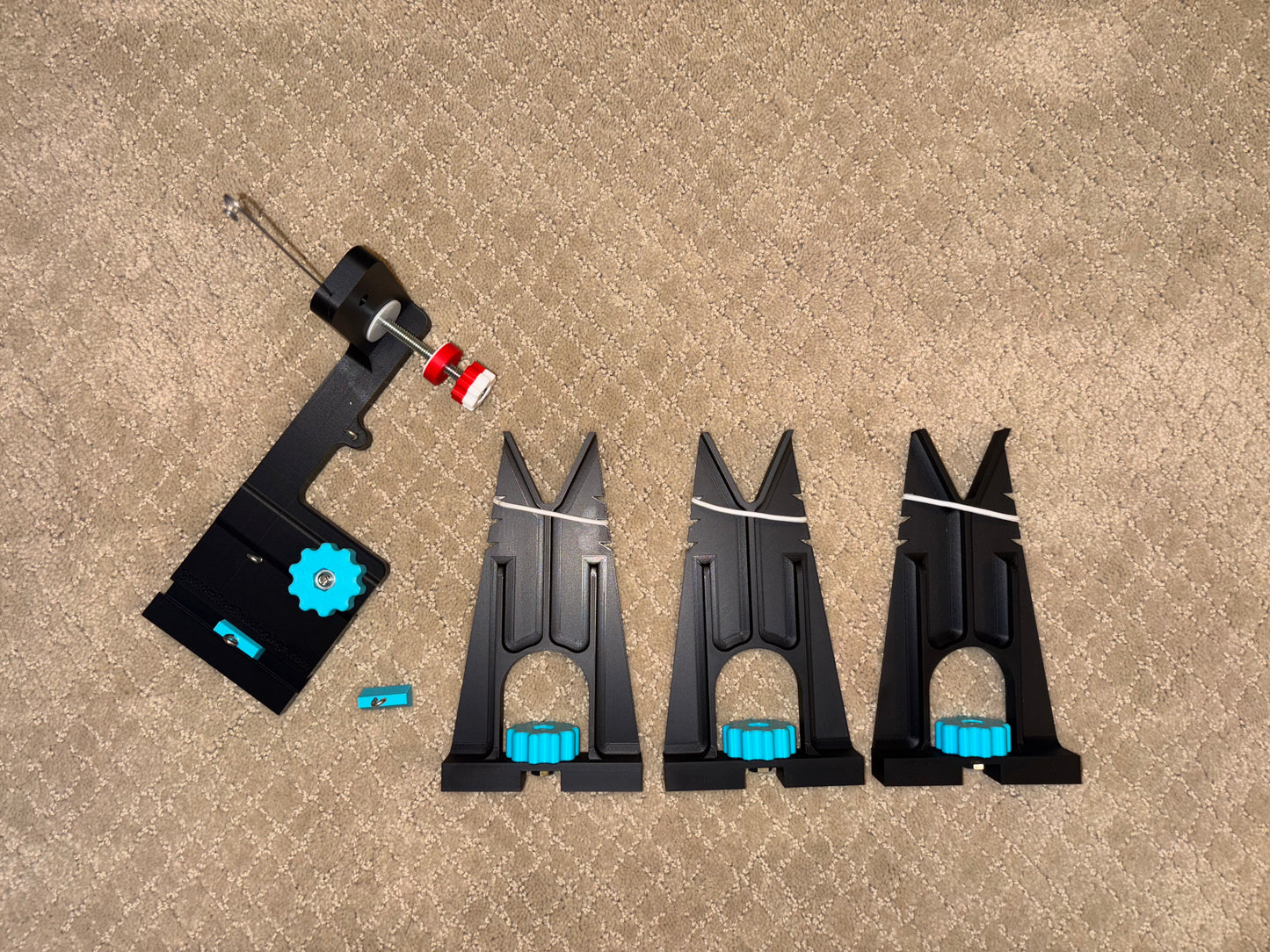 Rod Hand Wrapping Station - Dual Spool