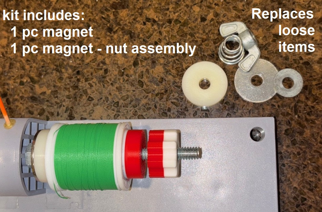 Thread Tensioner Magnet Upgrade Kit with Captive Nut – Custom Rod ...