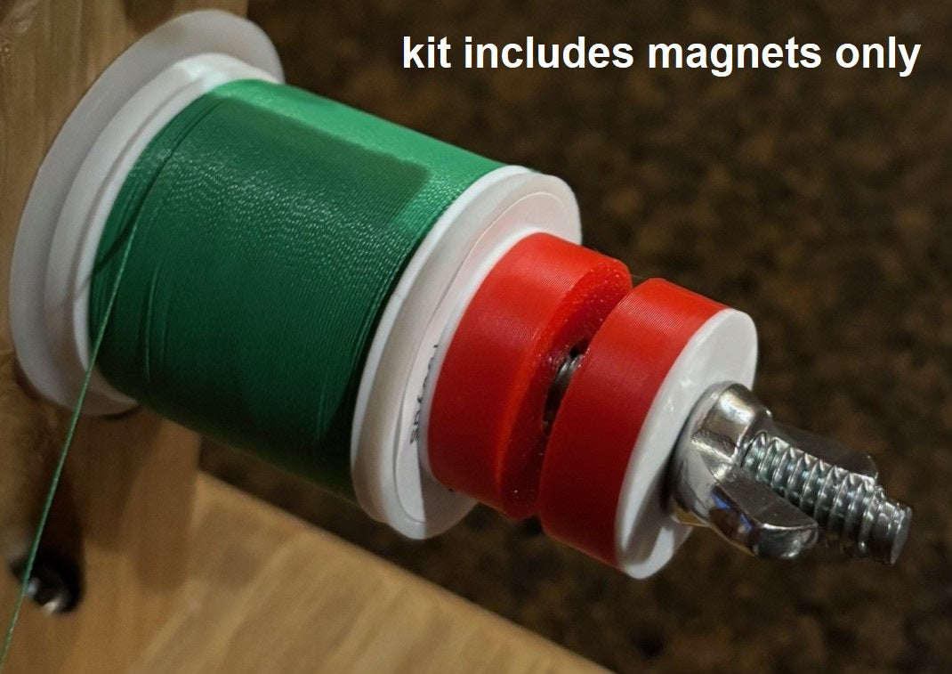 Thread Tensioner Magnet Upgrade Kit – Custom Rod Building Jigs