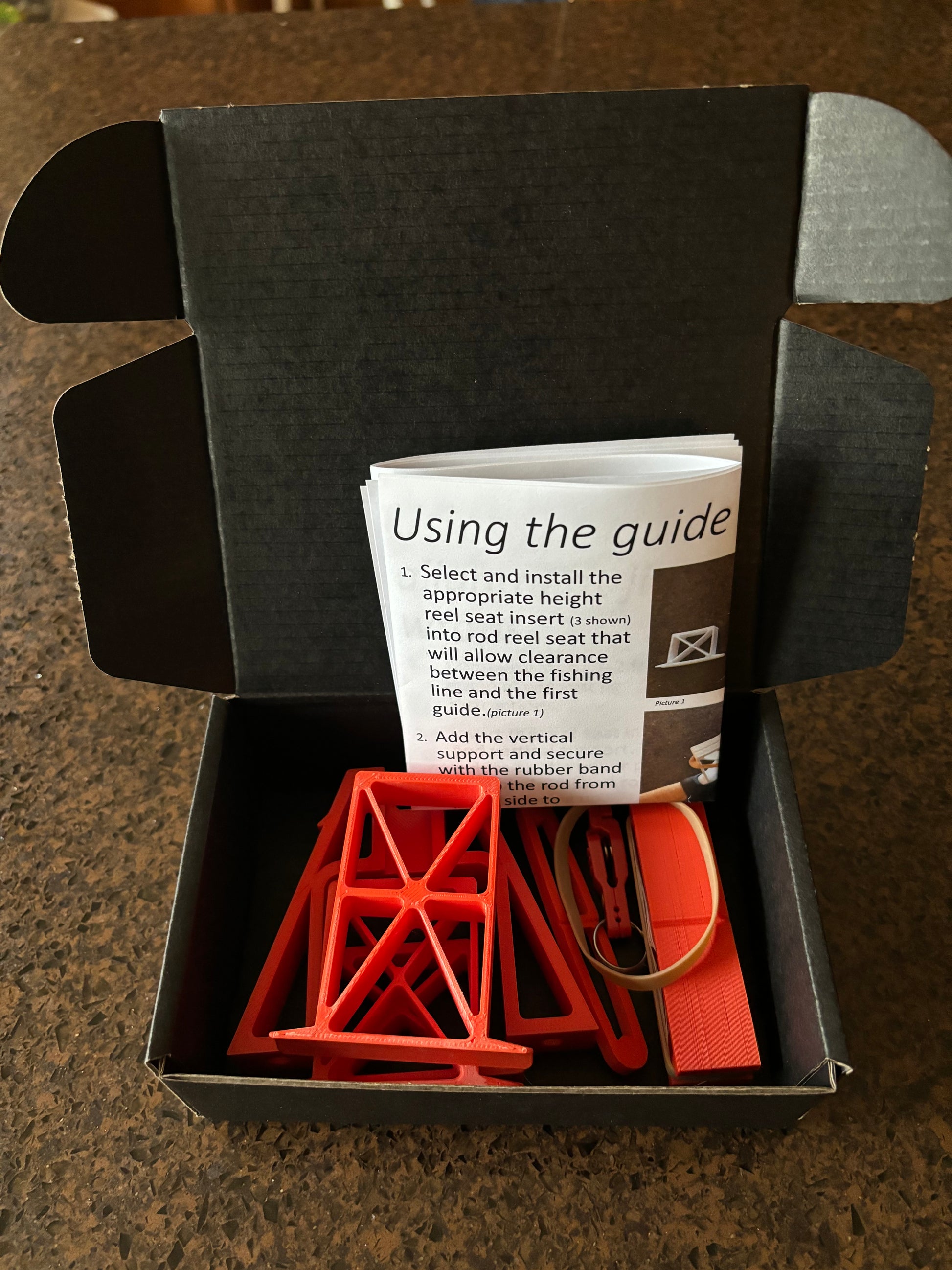 Rod Guide Alignment Jig - includes printed instructions