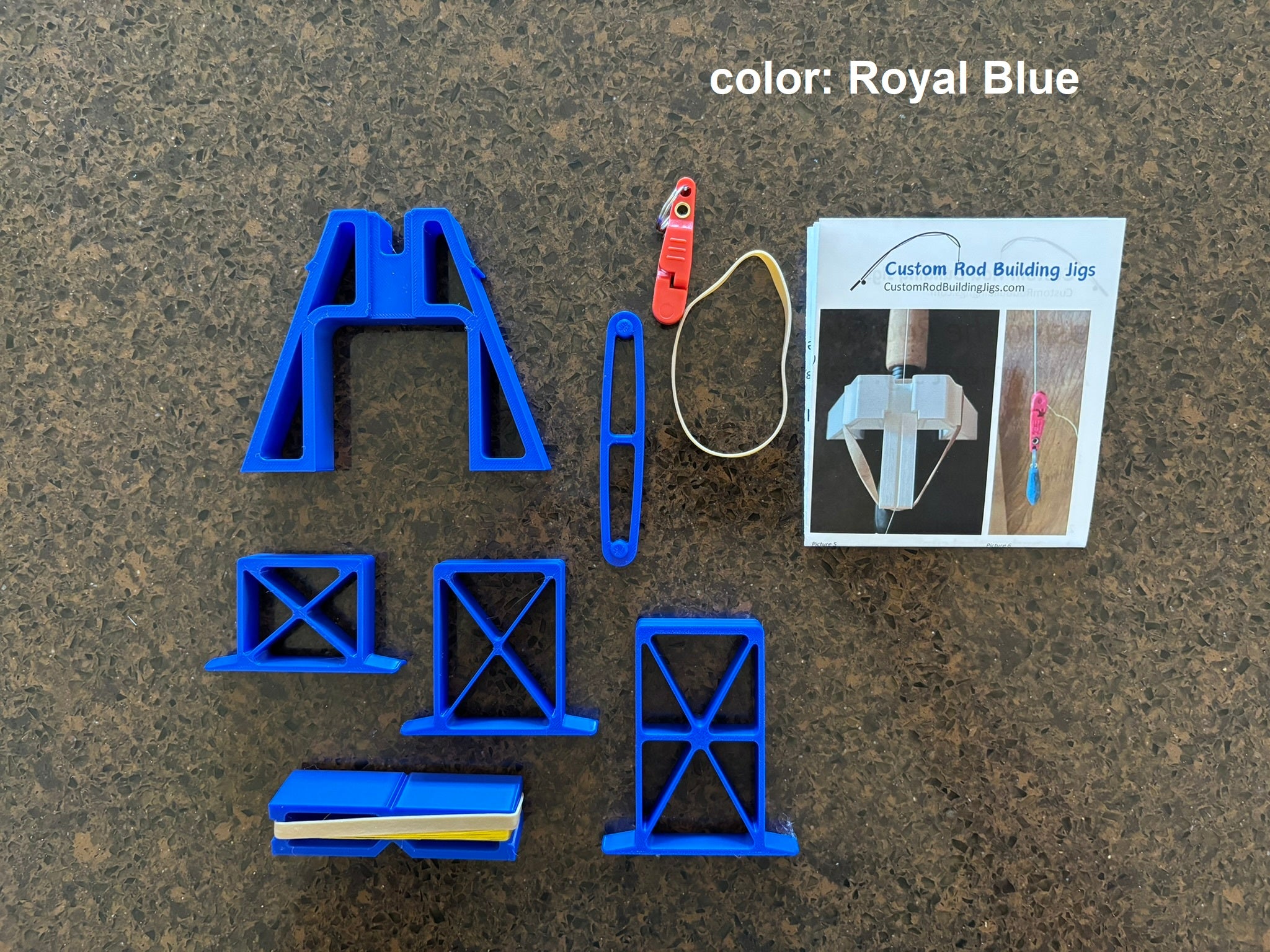 Rod Guide Alignment Jig includes printed instructions Custom Rod