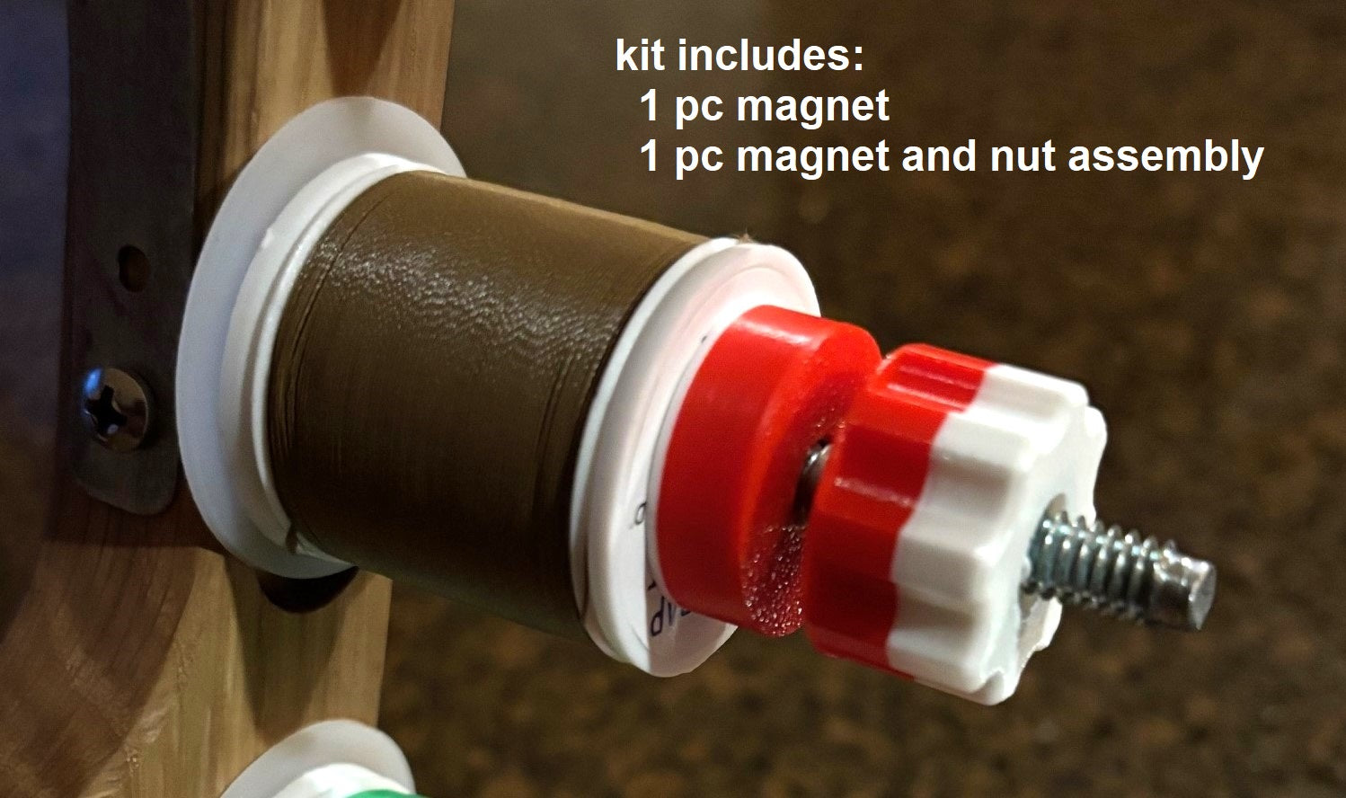 Thread Tensioner Magnet Upgrade Kit with Captive Nut – Custom Rod ...